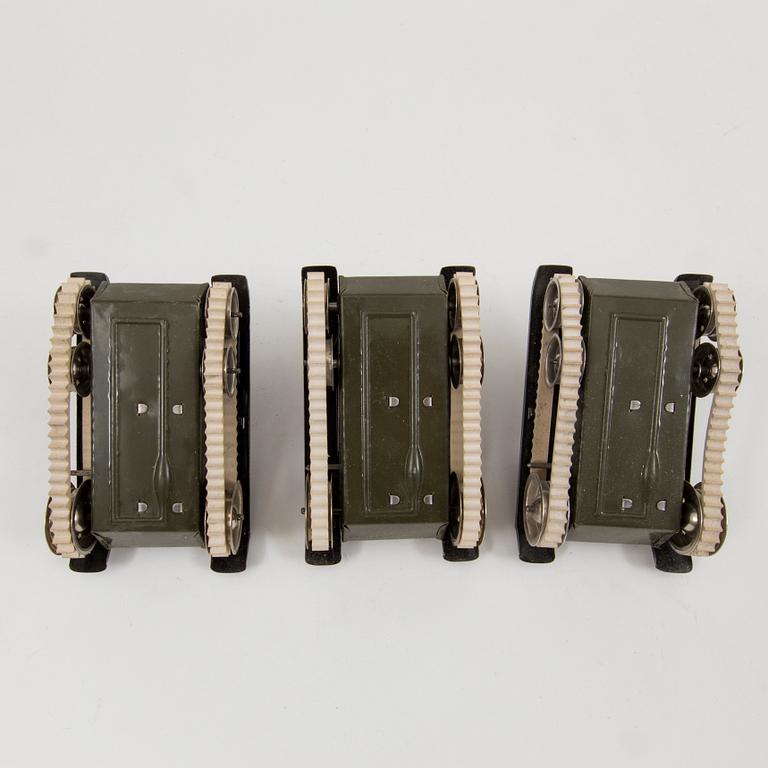 GAMA, 3 stycken stridsvagnar 70/3, Tyskland, 1950-tal.