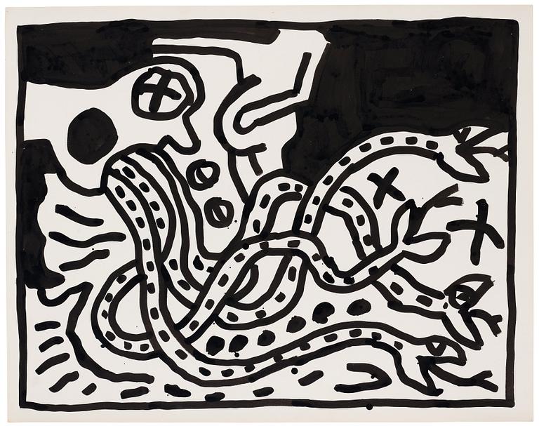 Keith Haring, "Untitled".