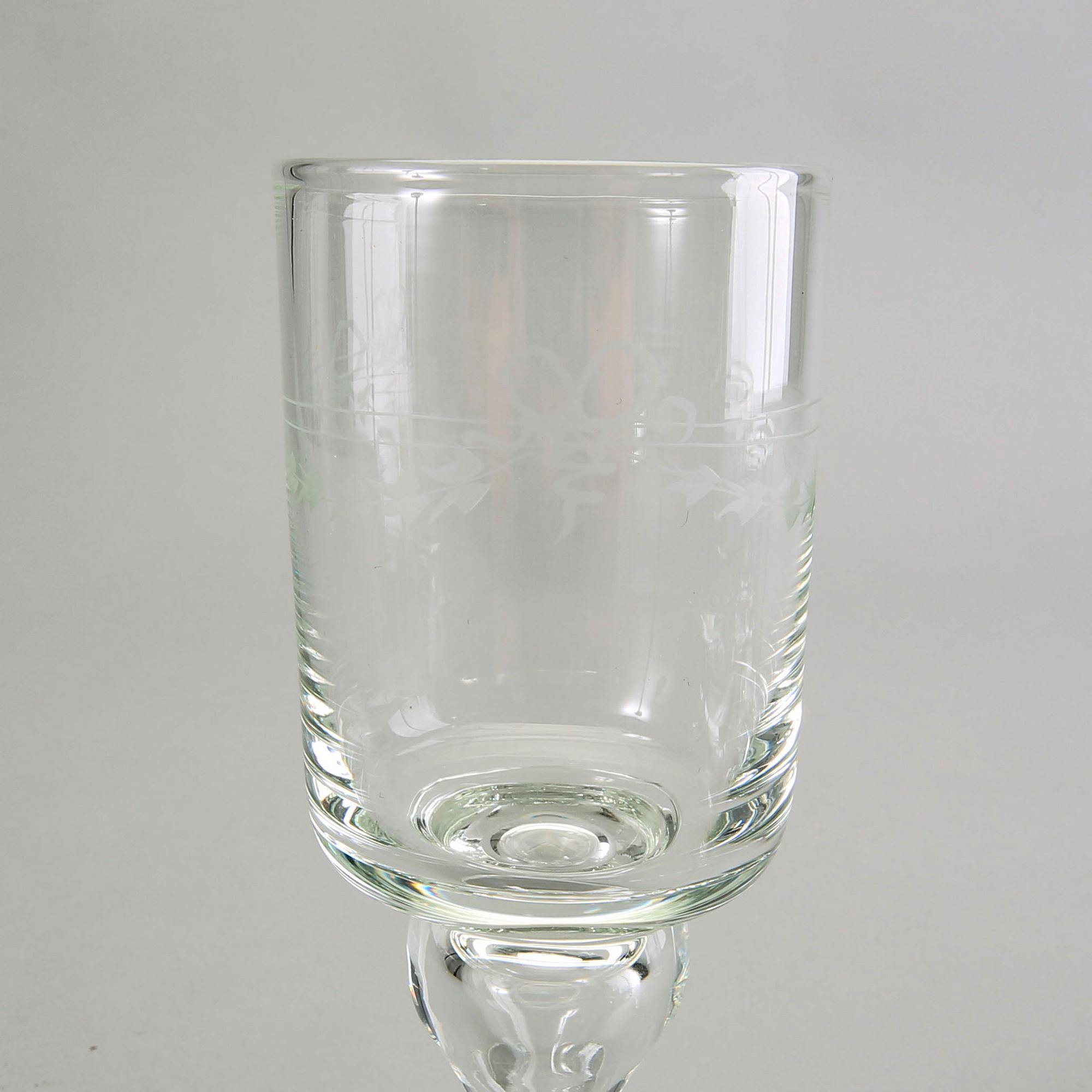 A 65 pcs "Antik" Reijmyre glass service later part of the 20th century.