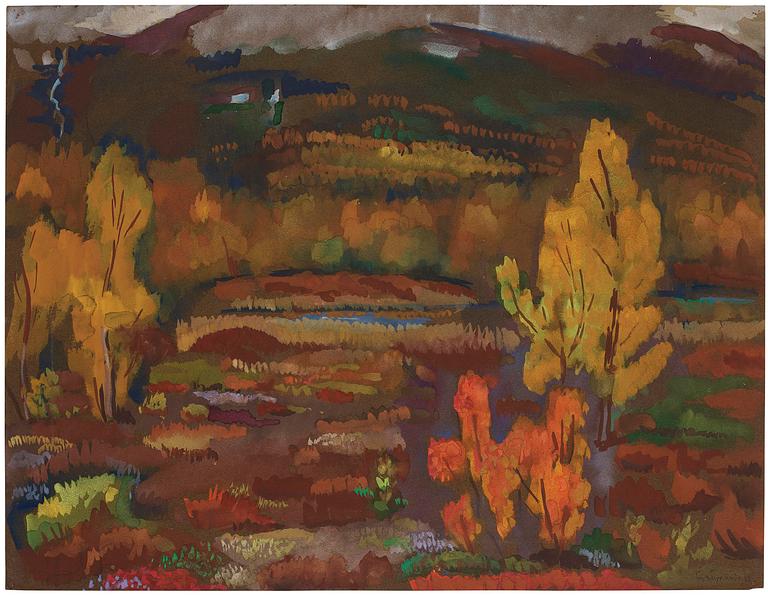 Isaac Grünewald, Höst, Norrland.
