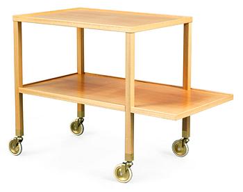 854. A Josef Frank mahogany tea-trolley, Firma Svenskt Tenn.