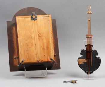 VÄGGPENDYL, jugendstil, 1900-tal.