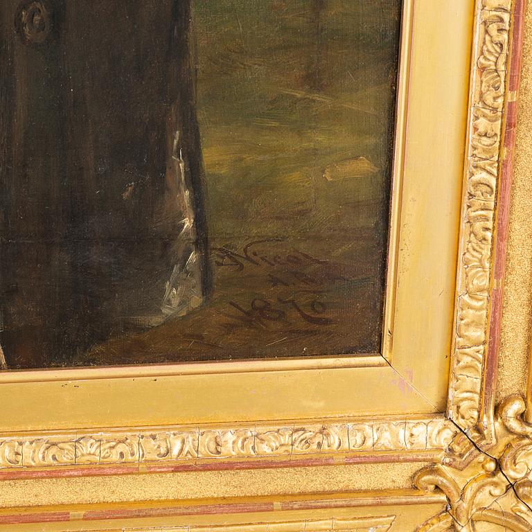 ERSKINE NICOL, signed and dated 1870.