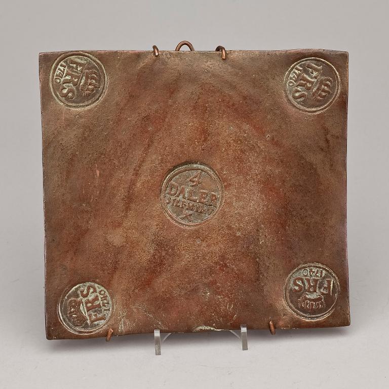 PLÅTMYNT, koppar, Fredrik I av Sverige, 4 Daler, 1740.