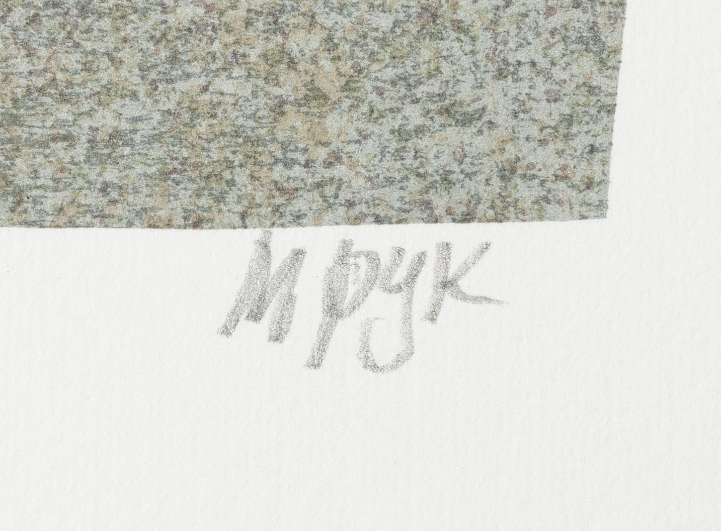 Madeleine Pyk, "Tusen dagar och en dröm", portfolio with 4 lithographs in colours and a book.