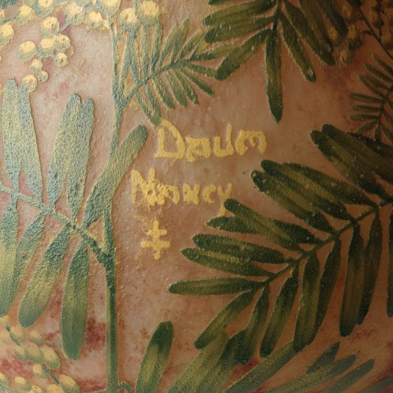Daum, vas, Nancy, Frankrike, Art Nouveau.