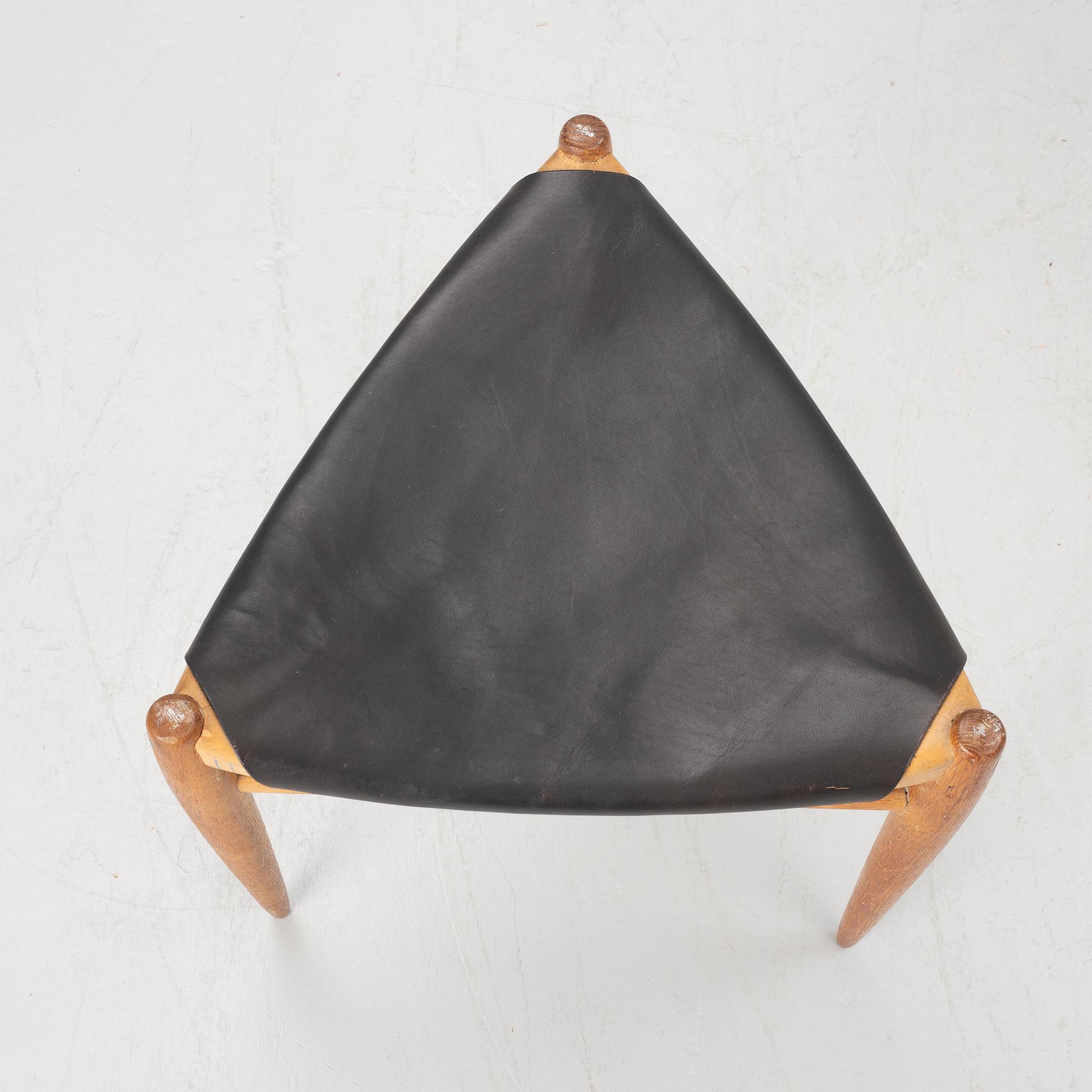 Östen Kristansson, stool, Vittsjö furniture, 1960s.