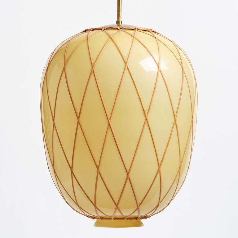 Harald Notini, a ceiling lamp model "11555", Arvid Böhlmarks Lampfabrik, Stockholm, 1940s.
