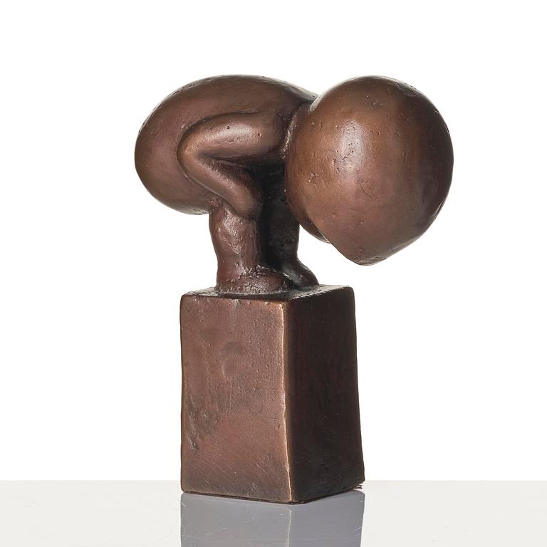 Lisa Larson, a bronze "Myran" sculpture, Scandia Present, ca 1978, no. 362.