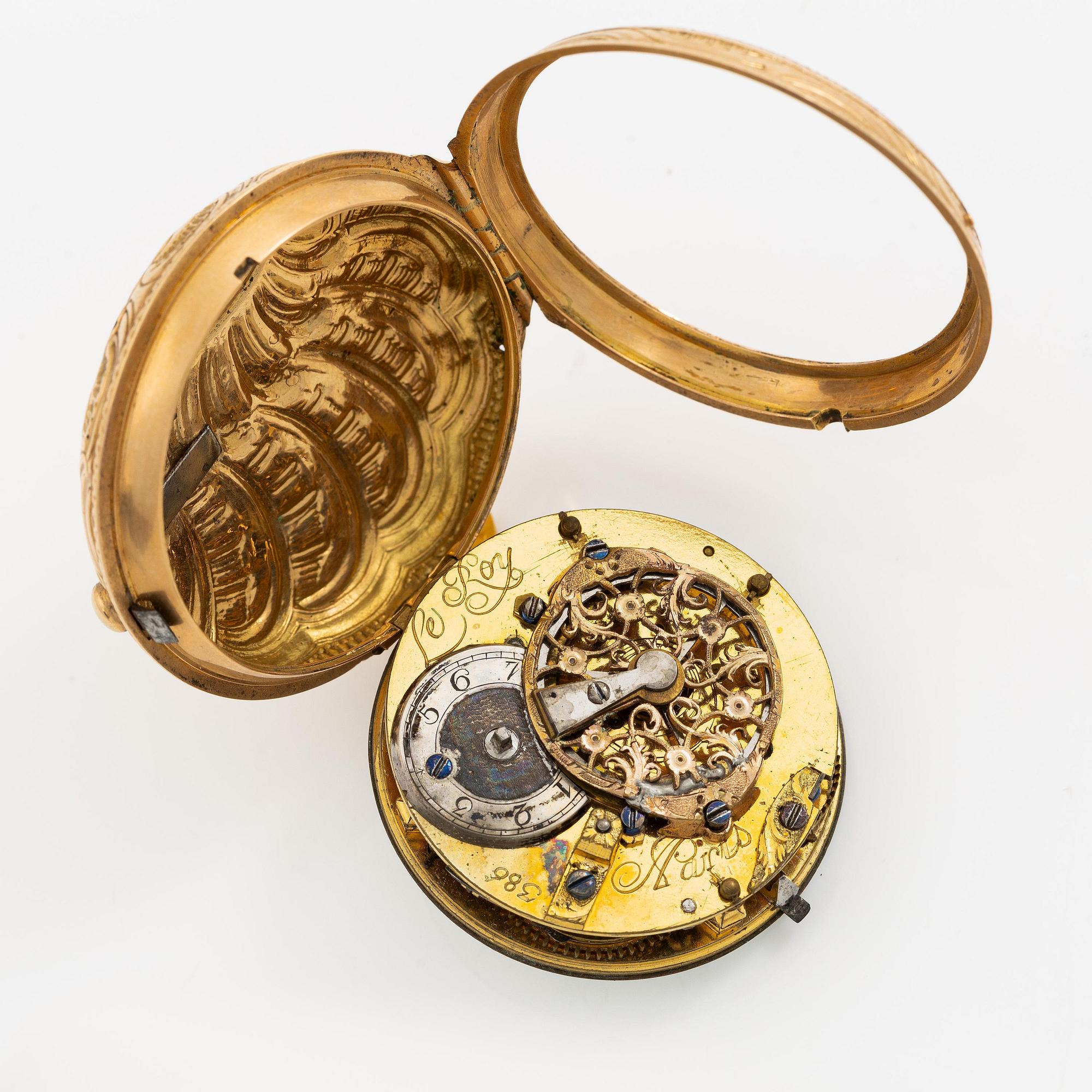 Fickur, av Le Roy à Paris, 1700-talets mitt, Louis XV.