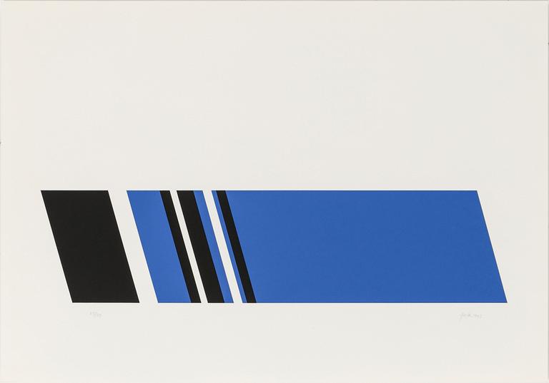 MAPP, 4 grafiska blad, "Englund, Falk, Höste, Marcus", signerade, numrerade 23/30, utgiven 1993.