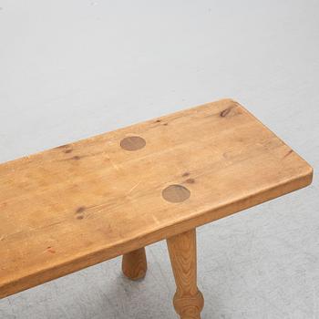 Bänk, 1900-talets mitt.