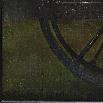 KARL JOHAN LILLIESKÖLD, olja på duk, signerad och daterad 1977.