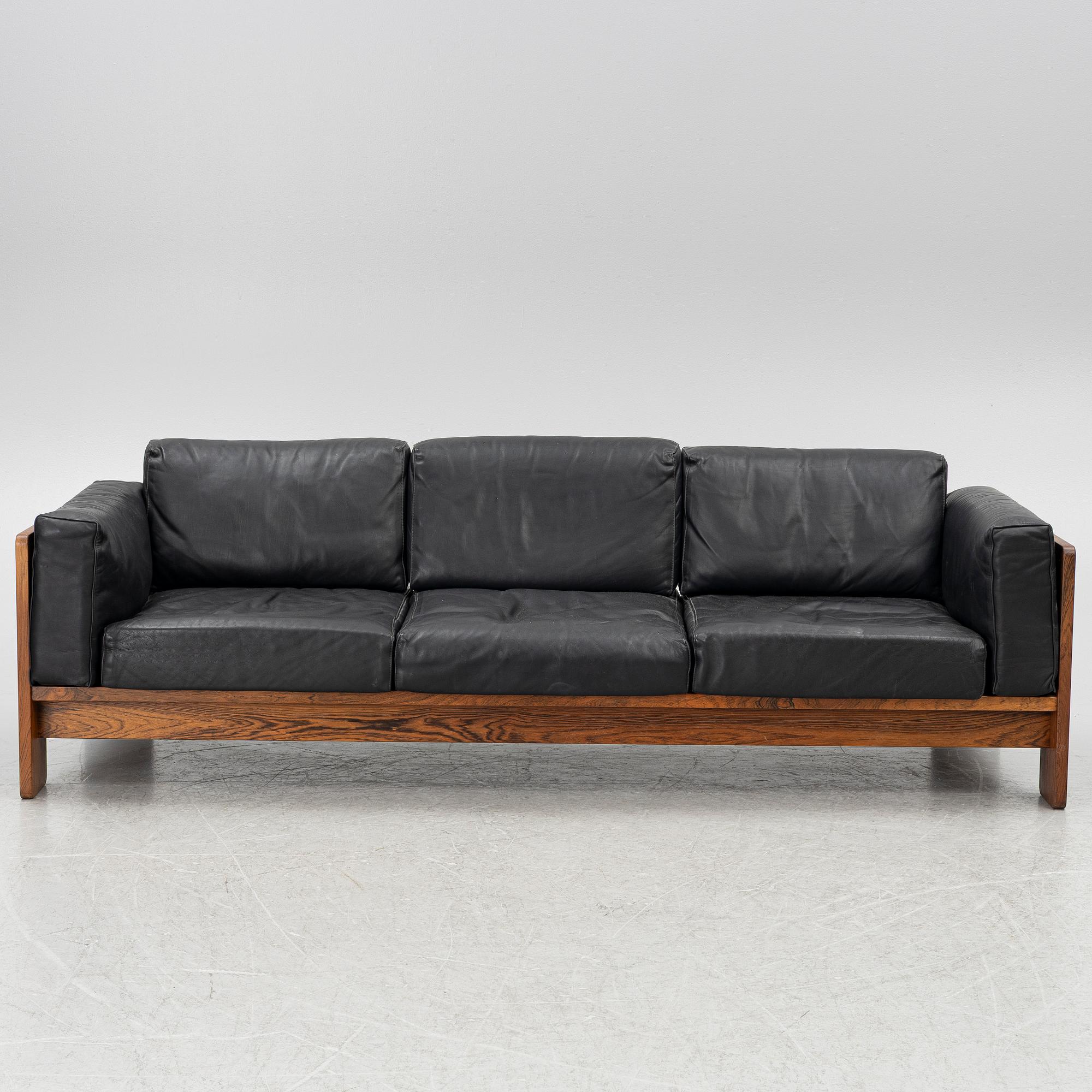 Afra & Tobia Scarpa, a pair of 'Bastiano' sofas, Haimi, Finland, 1960's/70's.