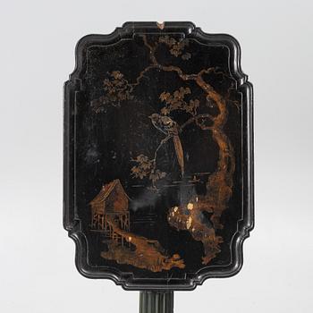 Folding table, late 19th century.