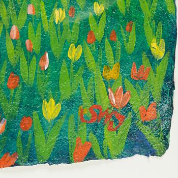 Stefan W Igelström, akvarell, signerad.