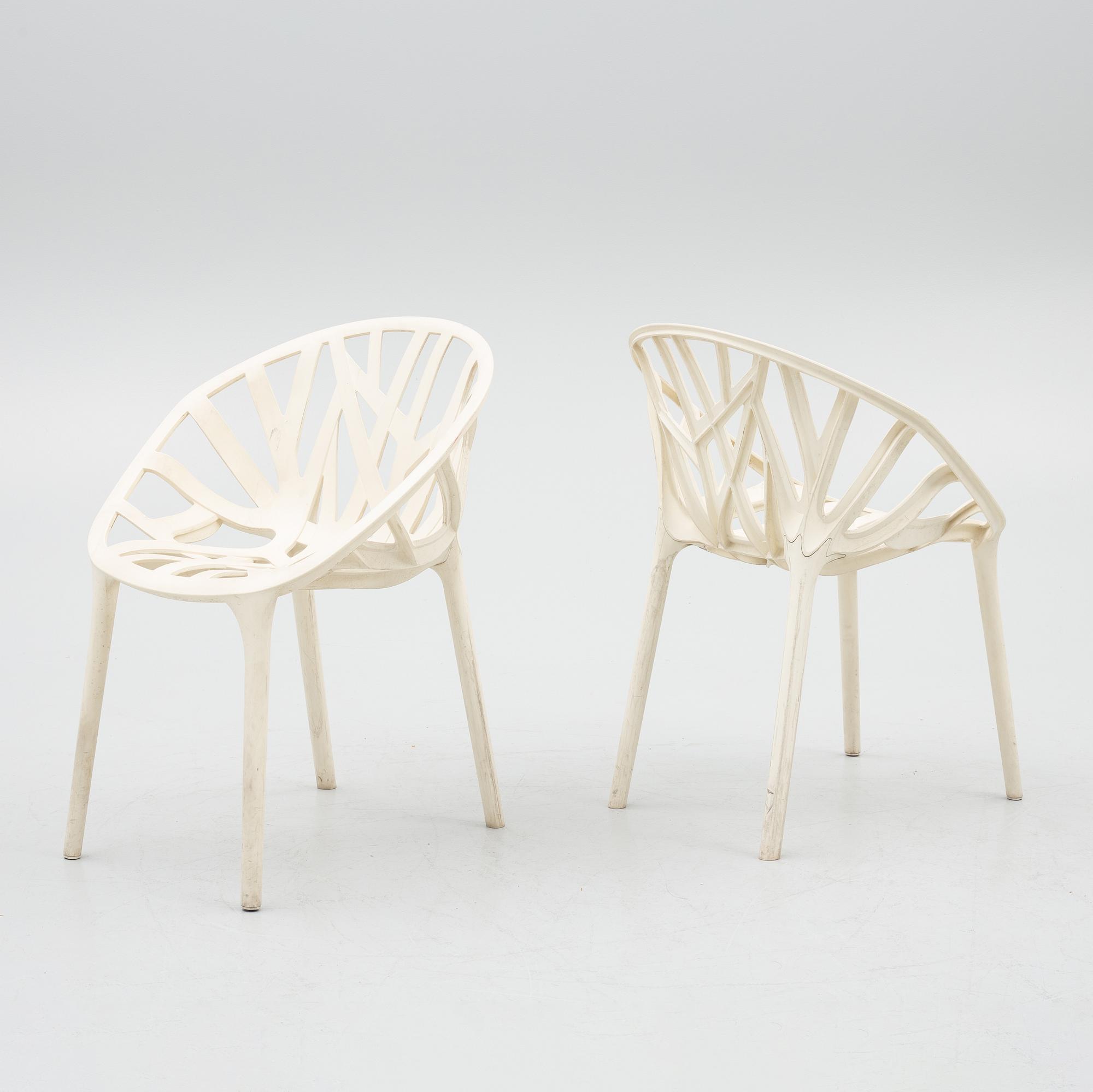 Ronan & Erwan Bouroullec, stolar, 4 st, "Vegetale Chair", Vitra.