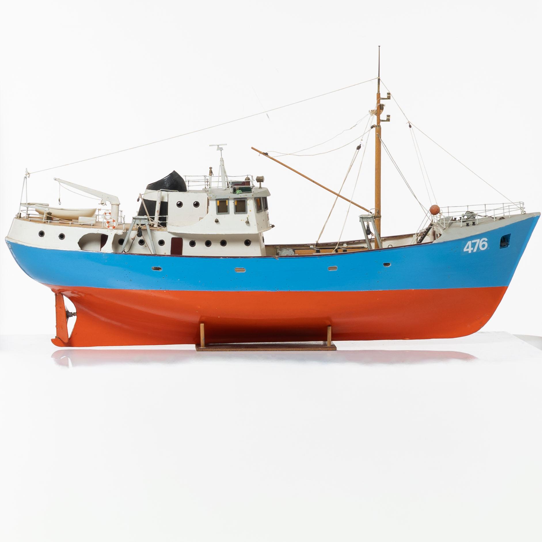Boat model, "Nordcap", second half of the 20th century.