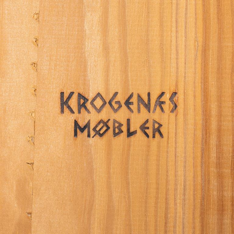 Dining group, 8 pieces, Krogenäs, Norway, second half of the 20th century.