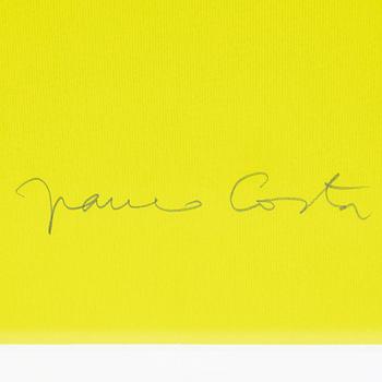 Franco Costa, silkscreen in colours, signed LXXX/C.