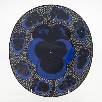 Birger Kaipiainen, koristelautanen, "Elegance/4", posliini, numeroitu 331. Pro Arte, Arabia.