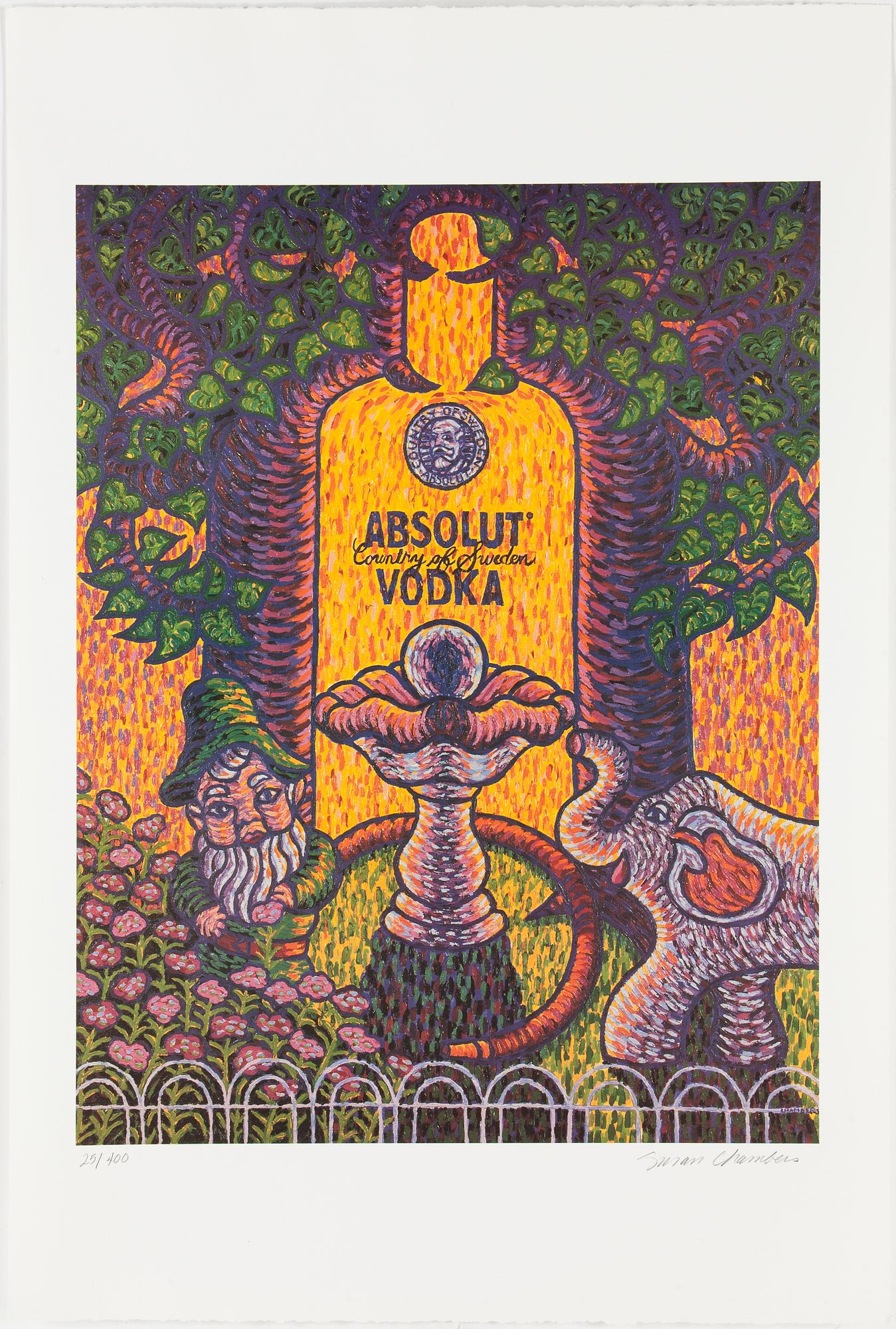 ABSOLUT STATEHOOD, 1992 - 1993. Mapp med 51 st litografier, signerade och numrerade 25/400.