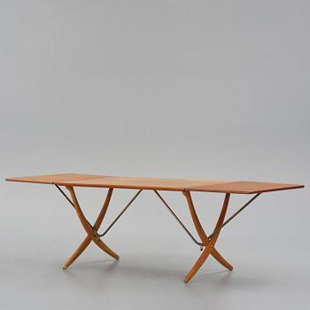 Hans J. Wegner, a dining table model "AT-304", Andreas Tuck, Denmark, 1960s.