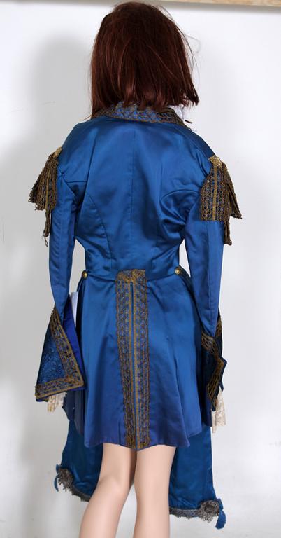 OPERETTDRÄKT, tvådelad, rokokostil, ur Madame Pompadour, Operettresorna.