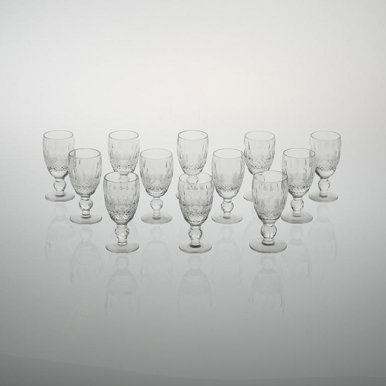 GLASSERVIS, 46 delar, 1900-talets senare hälft.