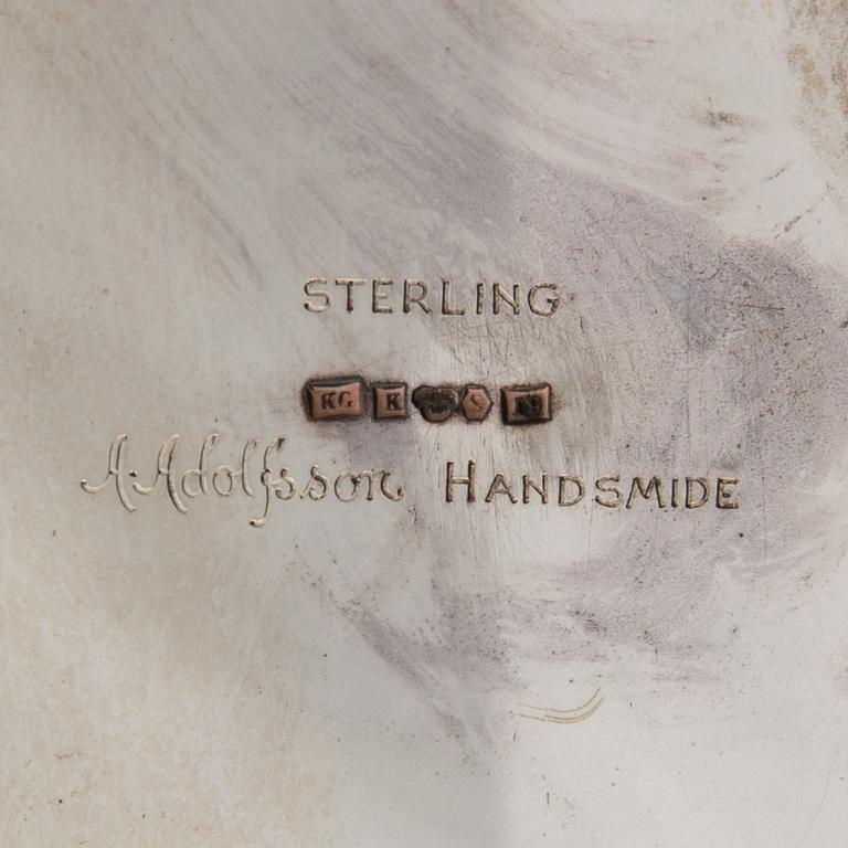 A. Adolfsson, Vase/Cup sterling silver M Holmberg Kalmar 1959.