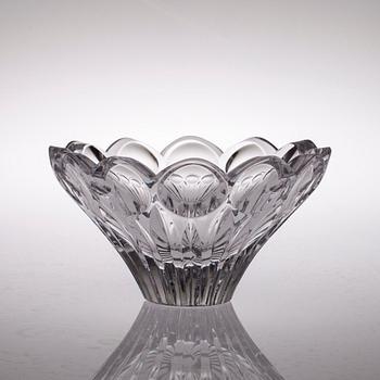 SKÅL, glas, "Kullero", signerad Aimo Okkolin, Riihimäen Lasi Oy, 1970-tal.