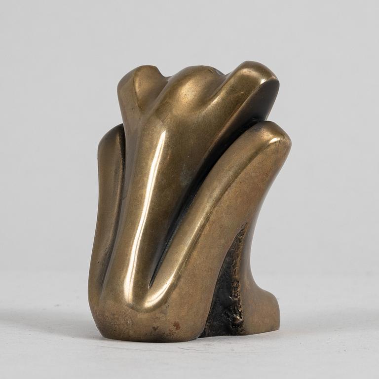 Tom Bennett, sculpture. Signed. Ed. 2/80. Dat -89. Bronze, height 7.5 cm.