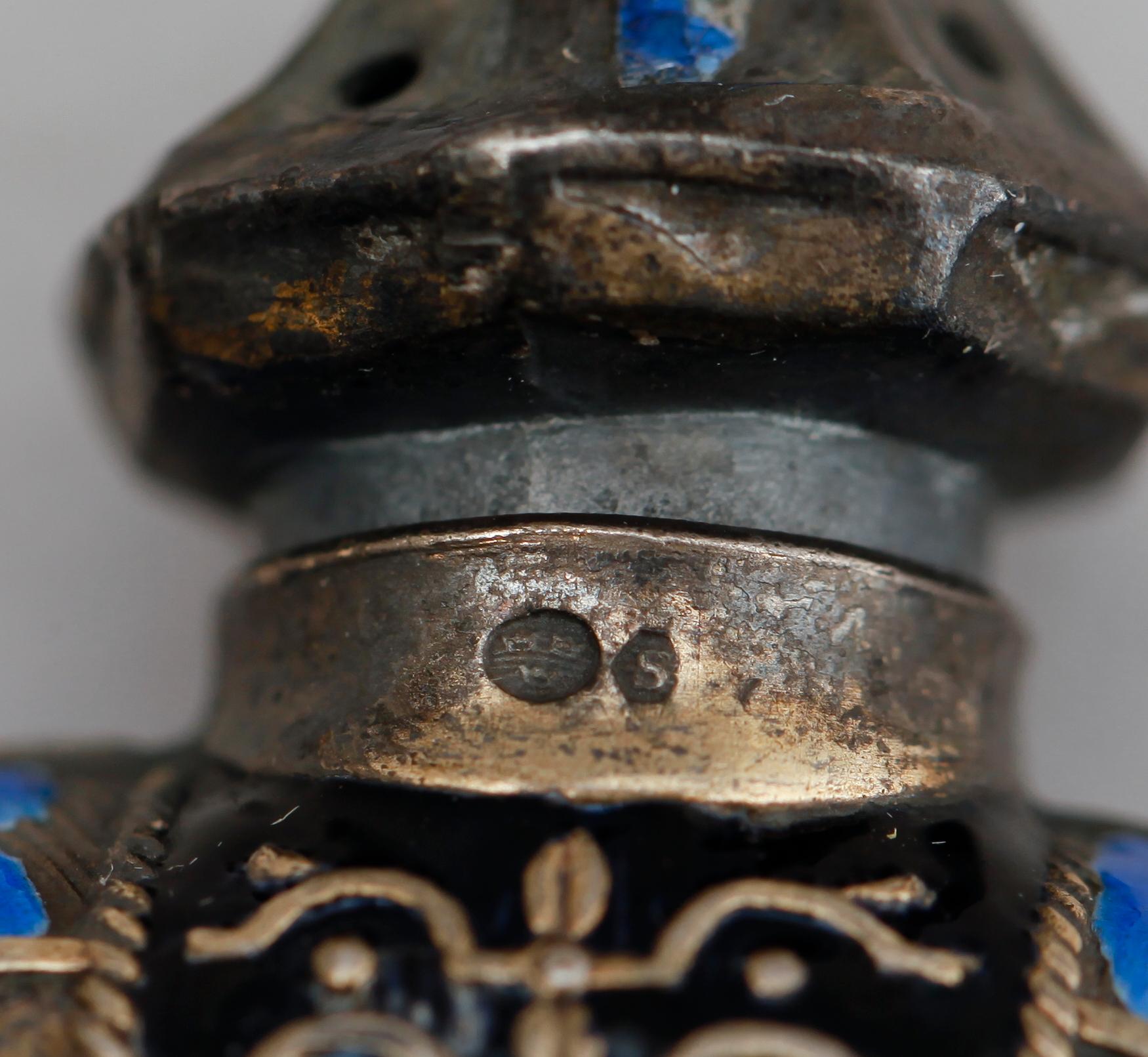 SALTSTRÖARE,  1 par, silver, Norge.