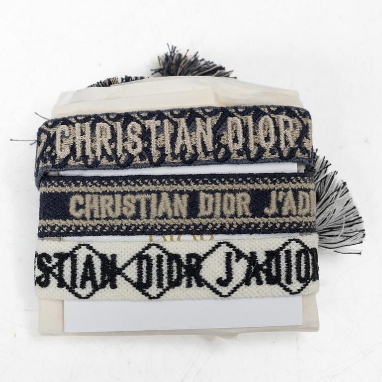 Christian Dior, armband, 3 st.