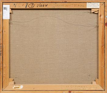 ELVINE OSTERMAN, olja på duk, signerad.