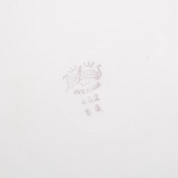 SERVISDELAR, 20+45 st, porslin, "Ariel" samt "Swedish Grace", Louise Adelborg, Rörstrand, 1900-tal.