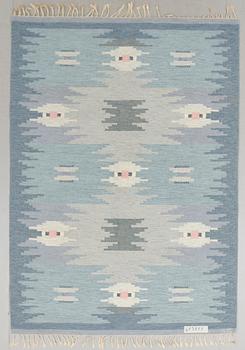 MATTA, rölakan, Gitt Grännsjö-Carlsson, monogramsignerad GG. Ca 240 x 170 cm.