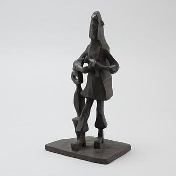 OKÄND KONSTNÄR, skulptur, brons, signerad, Herman Bergman fud, 1900-tal.