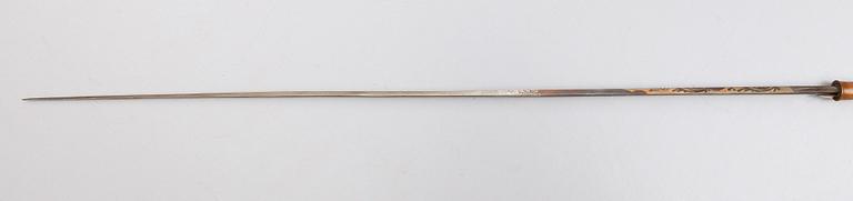 KÄPP, med stålklinga, omkring år 1900.