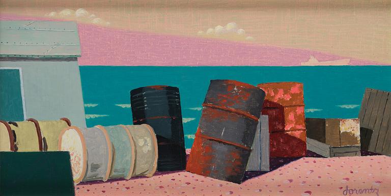 Waldemar Lorentzon, "Vid Fiskehamnen",.