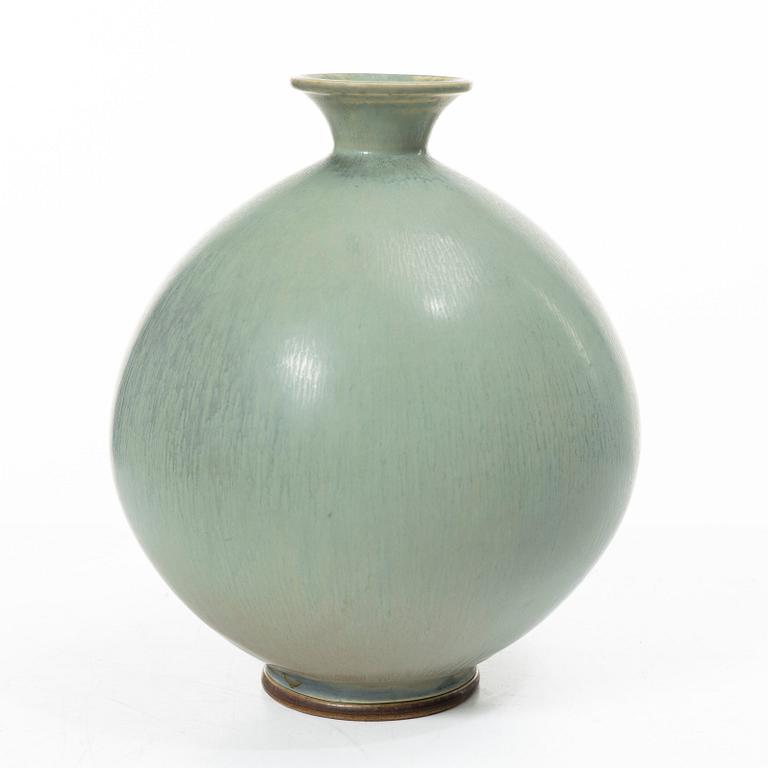 Berndt Friberg, vase, stoneware, Gustavsberg Studio 1974.