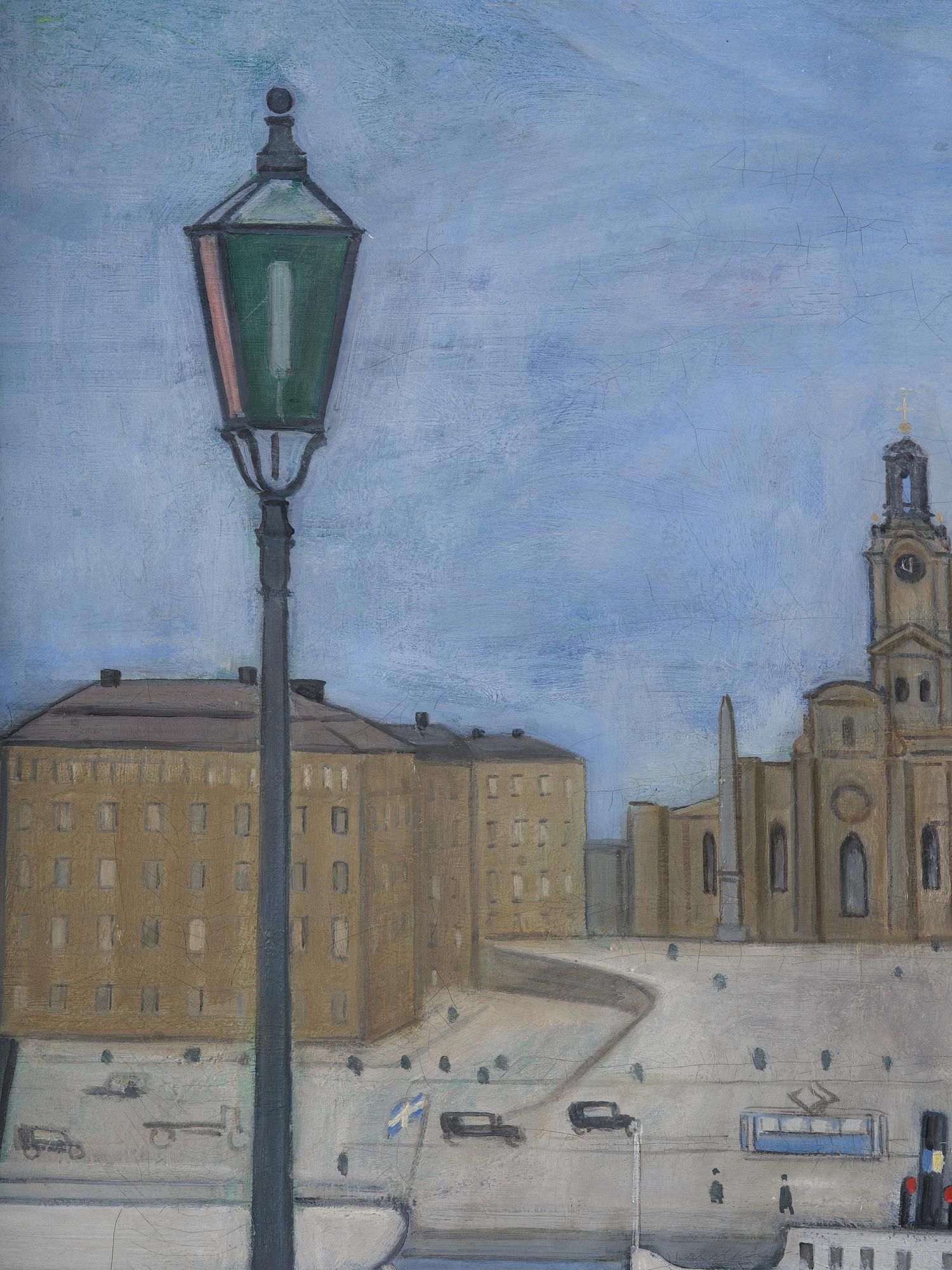 Einar Jolin, View towards the The Royal Palace, Stockholm.