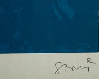 SAMI RINNE, serigrafi, signerad och numrerad 1/50.