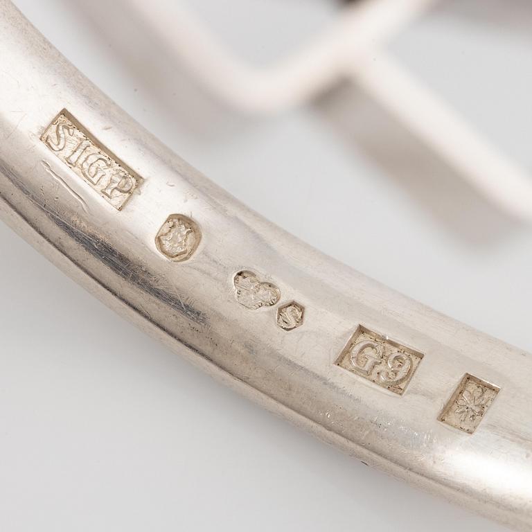 Sigurd Persson, a bangle, silver, Stockholm 1957.