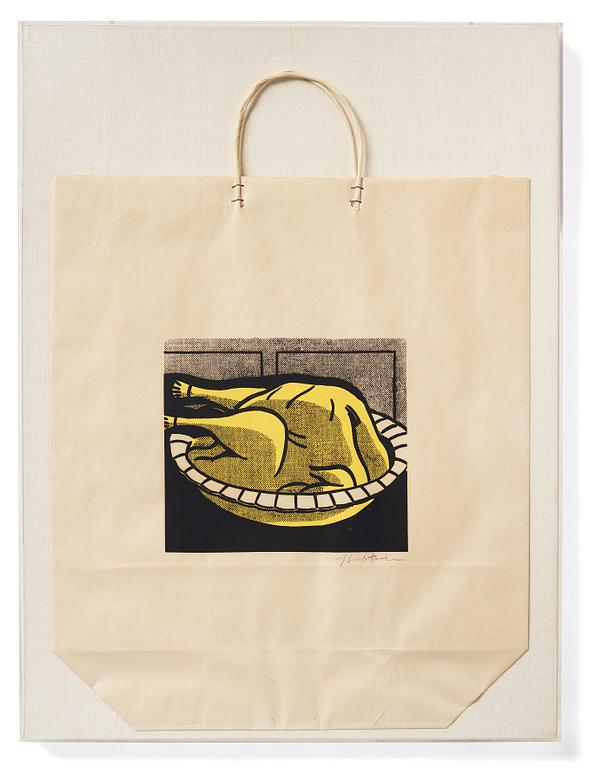 Roy Lichtenstein, "Turkey shopping bag".