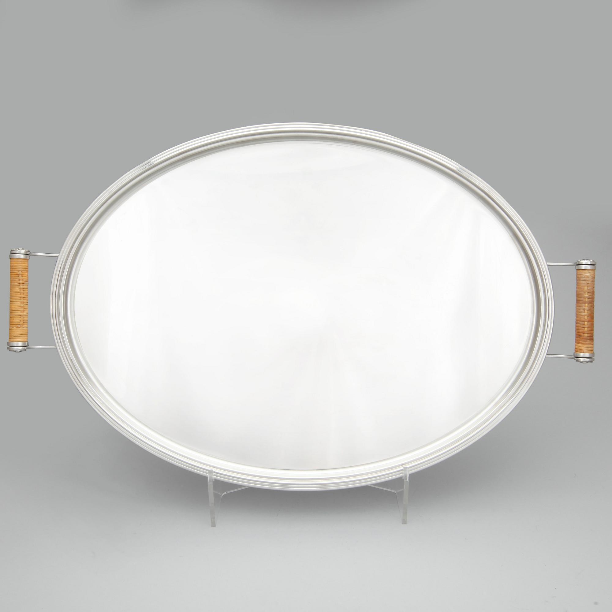 KAFFESERVIS, 4 delar, rostfritt stål, Folke Arström, Gense.