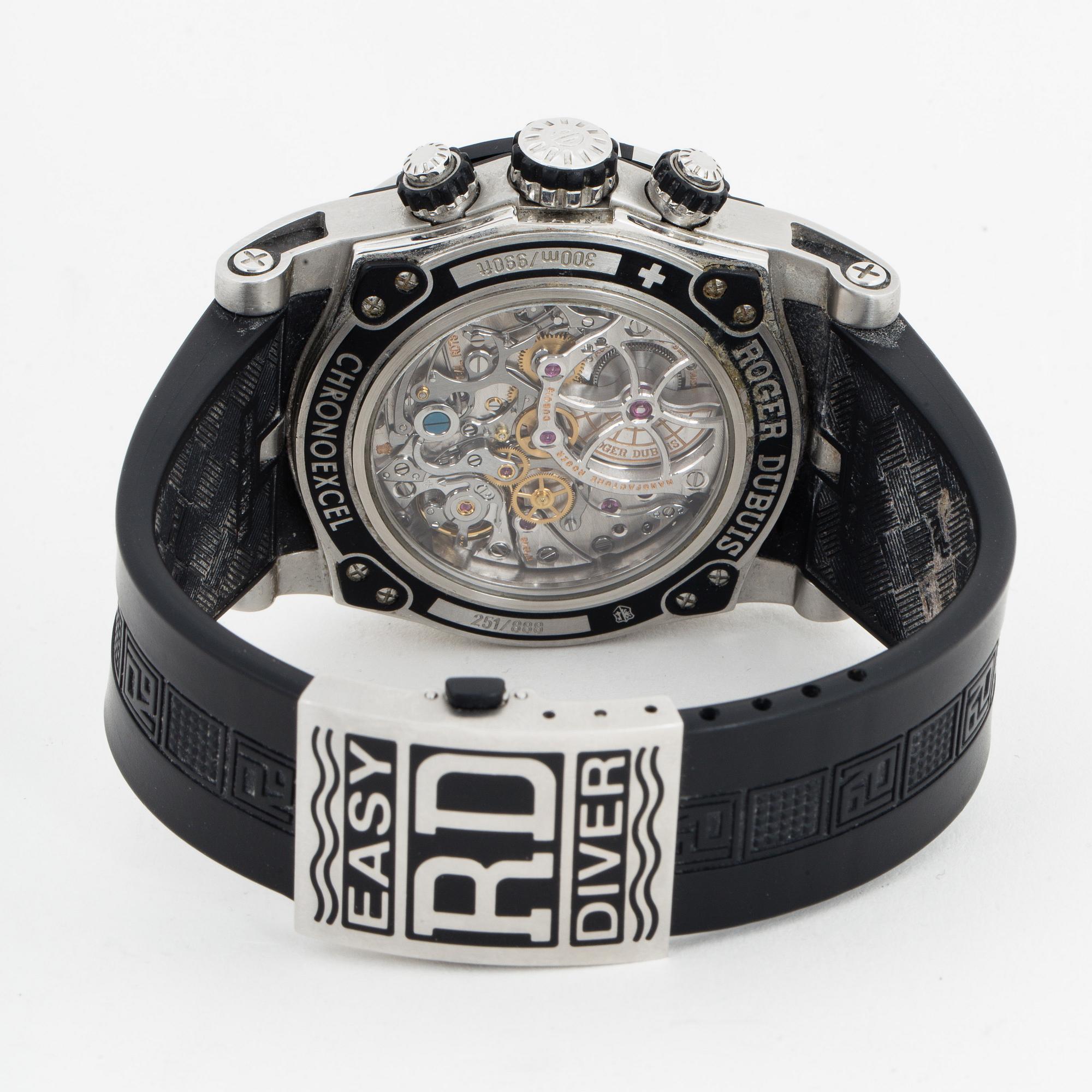 Roger dubuis easy diver chronograph top