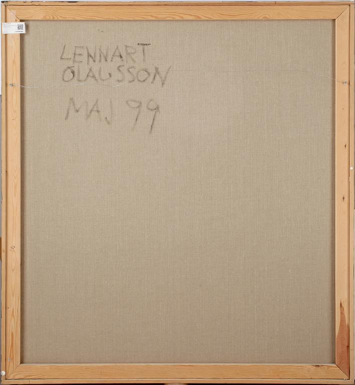 LENNART OLAUSSON, olja på duk, sign.