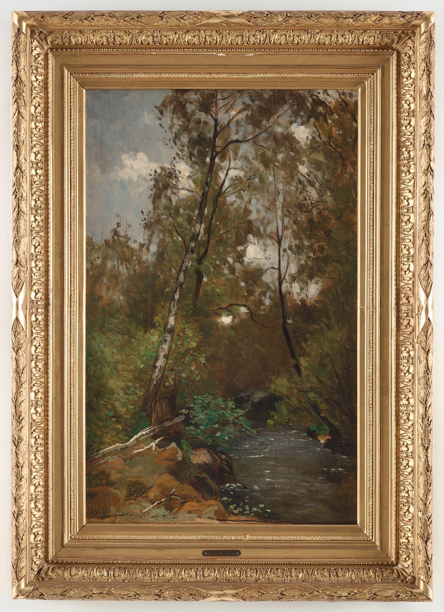 Carl Fredrik Hill, "Bäcken" (The Stream).