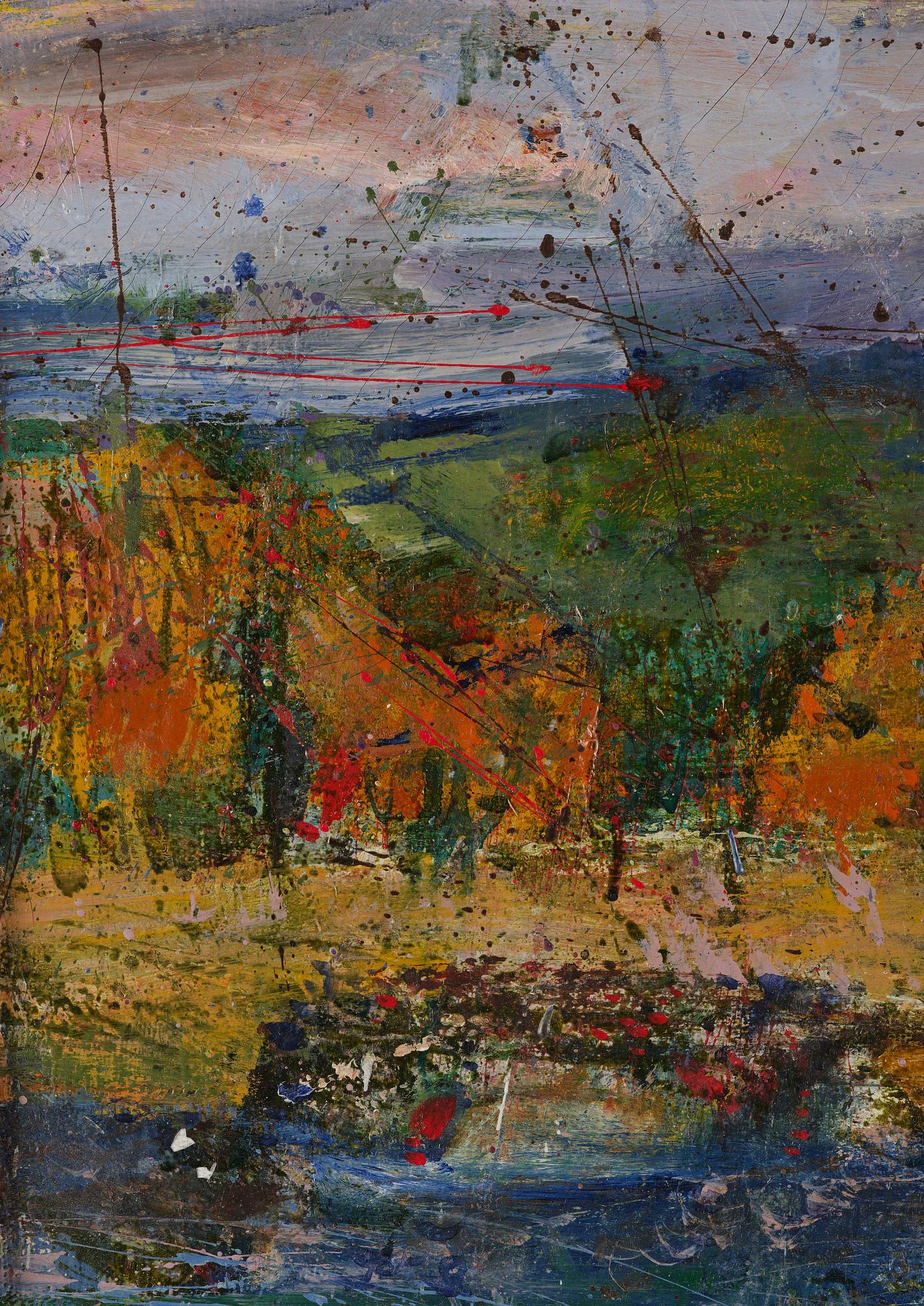 Valentin Vorobiov, "Пейзаж" (Landscape).